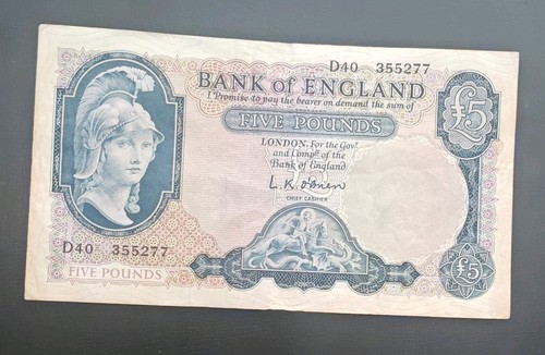 Bank england 5 five - £5,