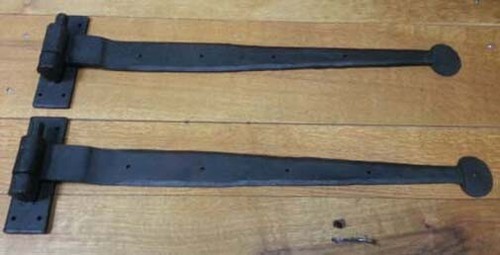Handforged cranked hook and - handforged,