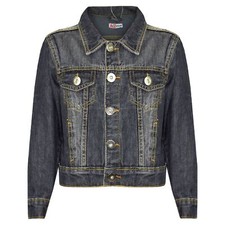 Kids Boys Denim Black Designer