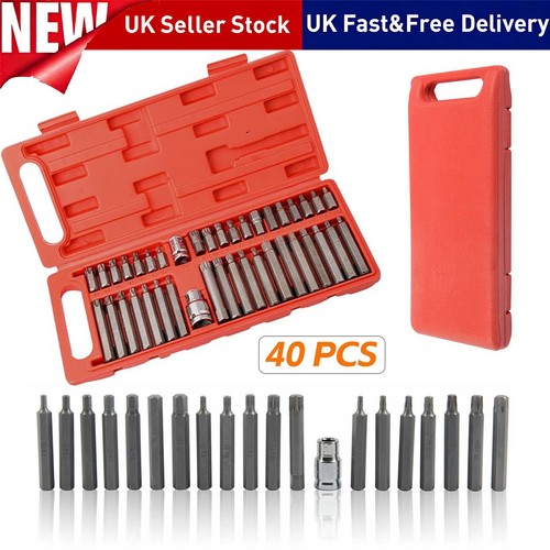 40pc hex torx star - hex, bit
