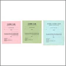 Cavern Club Application Forms