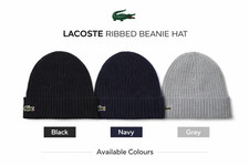 Lacoste Knitted Wool Beanie