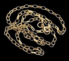 Vintage 9ct Gold 18” Belcher