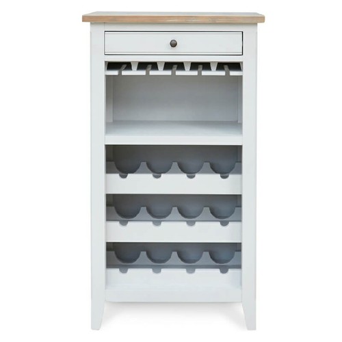 Grey painted wine cabinet - wine,