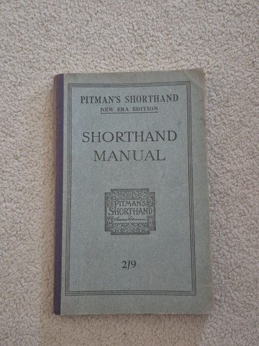 Pitman shorthand new era - pitman’s,