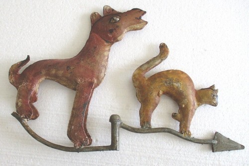 Iron vintage dog - iron, and