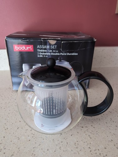 Bodum k1844 teapot set - k1844-01-10,