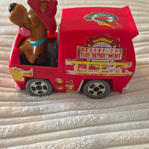 Scooby doo fire truck toy - scooby,