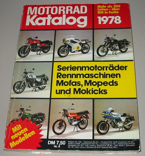 Motorrad katalog über 100 - katalog,