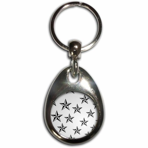 Nautical stars tear drop metal - drop,