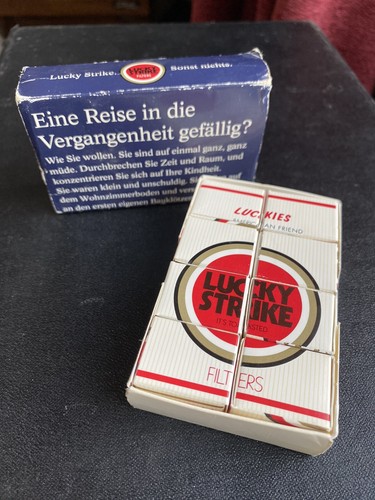 Unusual lucky strike cigarette - unusual,
