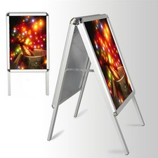 A1 A-BOARD PAVEMENT SIGN POSTER SNAP FRAME DOUBLE SIDE SIGN DISPLAY STANDS 