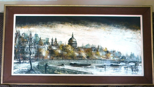 Ron folland large oil - ron, on