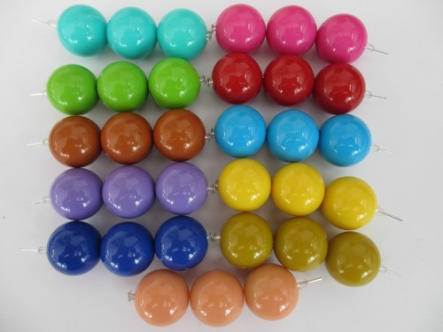 15pcs 20mm large pastel - 20mm,