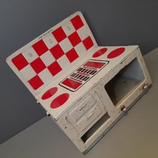 Vintage Tin Plate Toy Oven