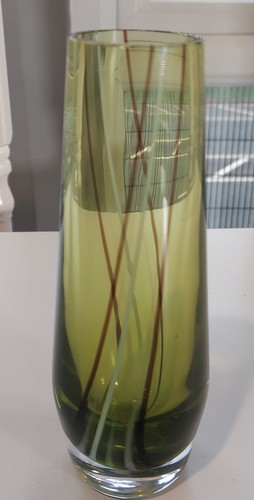 Vintage caithness green glass - caithness,