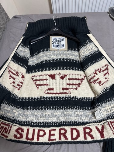 Superdry men cardigan knit - superdry,
