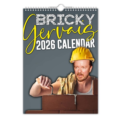 2026 wall calendar bricky - 2026,