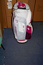 Used Cobra Fly XL Ladies White/Pink 14 Way Cart Bag