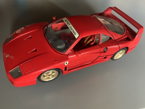 Burago 1987 ferrari f40 - burago, 1/18
