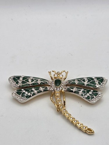 Beautiful gold tone dragonfly