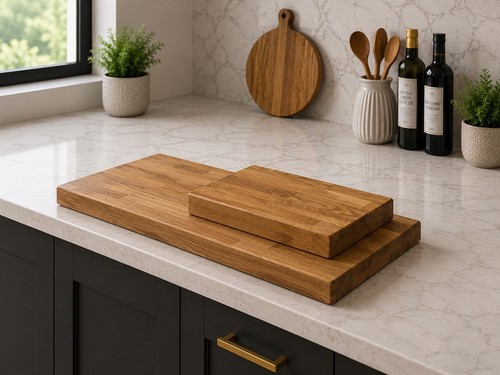 Handmade solid oak chopping