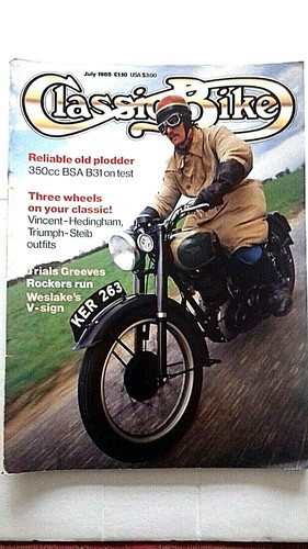 Classic bike magazine july - classic,