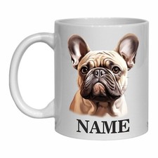 "Personalised  French Bulldog Tea Coffee mug present or gift for Dog Lovers  22