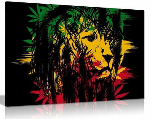 Rasta lion jamaican dreadlocks - jamaican,