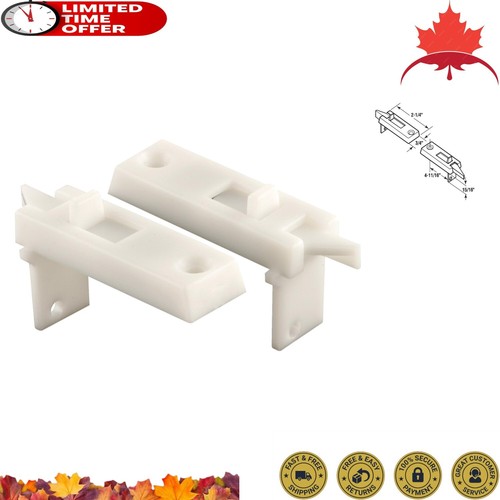 White spring loaded tilt latch - white,