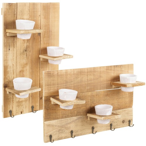 Wooden wall decorations with - wooden,