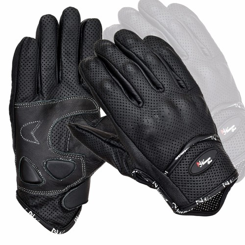 Vented leather motorbike - leather,