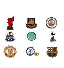 Football Team Stud Pin Badge - Latest Design for 2014 Official Licensed