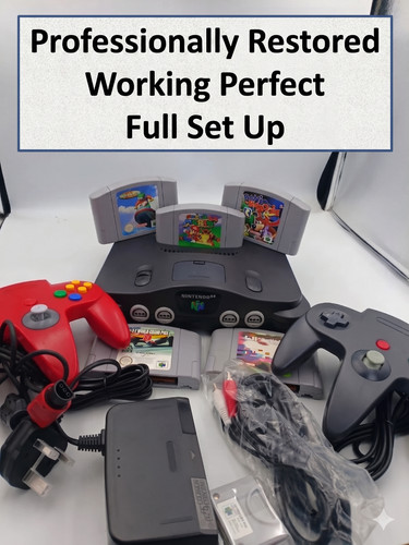 N64 nintendo console - nintendo,