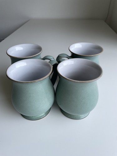 Denby regency green mugs - green, set