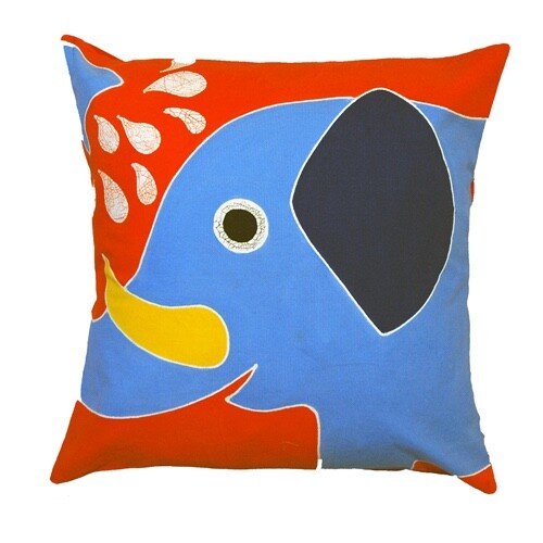 Cushion cover elephant - cushion, fair
