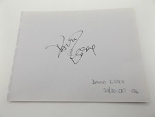 6" x 4.5" AUTOGRAPH BOOK PAGE