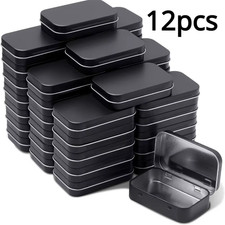 12Pcs Metal Rectangular