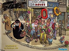 56th giles cartoon annual - cartoon,