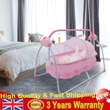 Pink Electric Baby Rocker