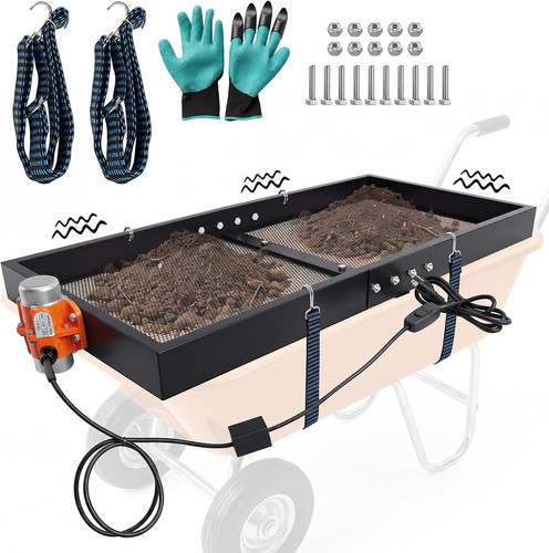 Soil sifter with 110v 30w - sifter,