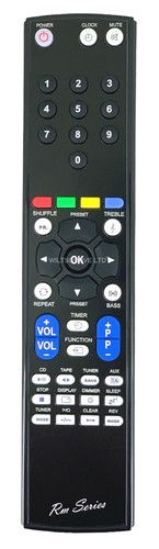 Aiwa replacement remote - aiwa,