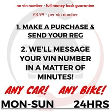 VIN FINDER VIN IDENTIFIER SEND