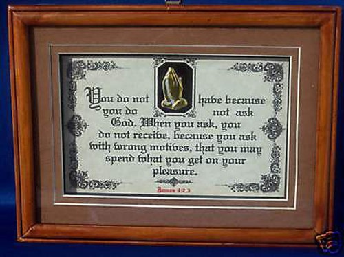 Bible verse plaque you - verse, not