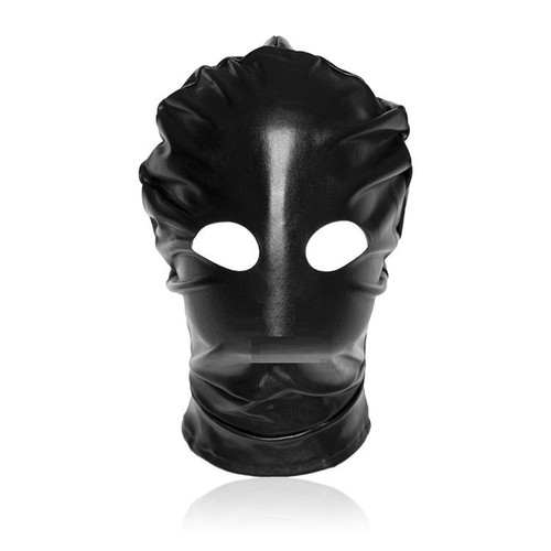 Pvc wet leather look - eyes, open