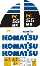 Komatsu PC55 MR Digger Decal