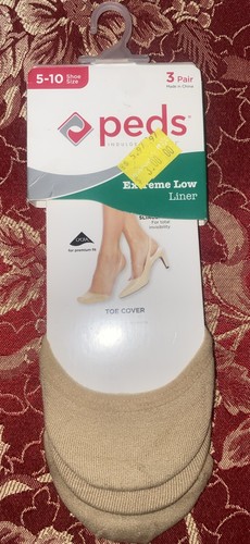 Peds extreme low liner socks - liner,