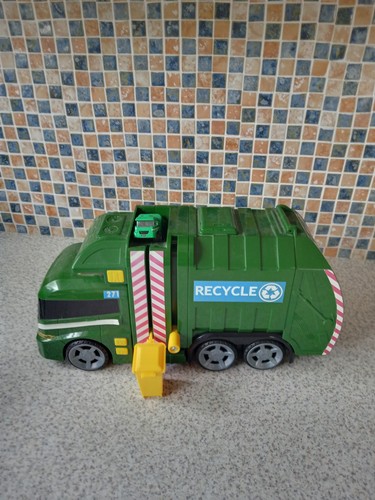 Large green garbage refuse - large,