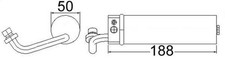 AC Dryer MAHLE Fits NISSAN