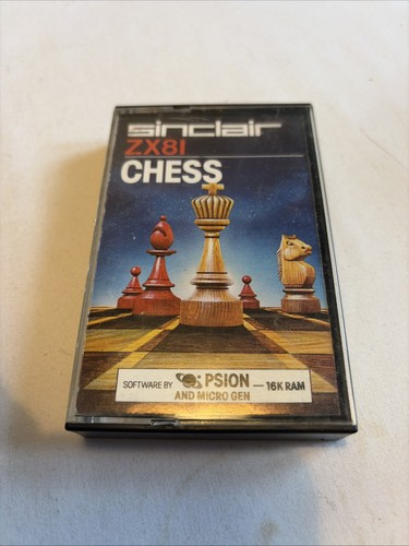 Zx81 chess 16k cassette by - chess,
